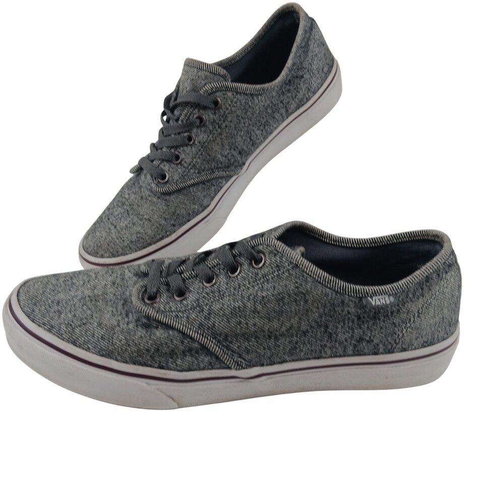 Vans Shoes Womens Size 11 Canvas Low Top Skate Lace Up 721356 Casual Sneakers